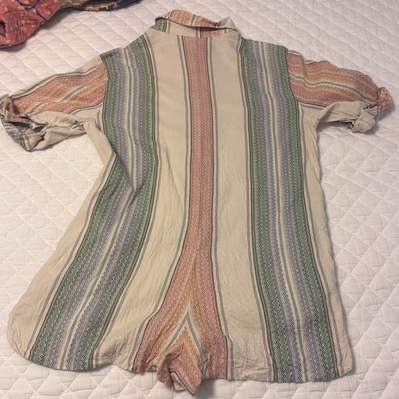 FREE PEOPLE Summer Heat Romper Medium - Picture 4 of 4